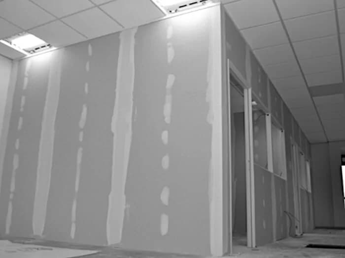 Gypsum Board Partitions